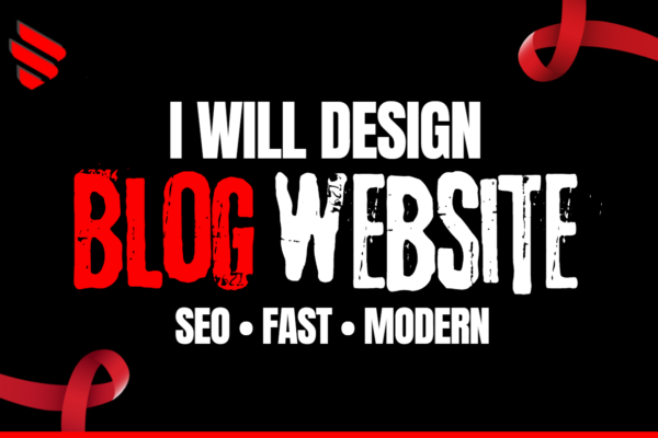 I will do professional blog website design with SEO friendly layout
