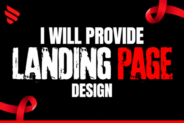 I will design a professional responsive landing page for your business