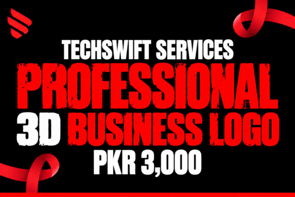 I will design unique professional 3D business logo
