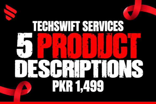I will write 5 product descriptions for your online store