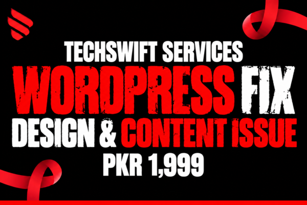 I will fix one small WordPress design or content issue